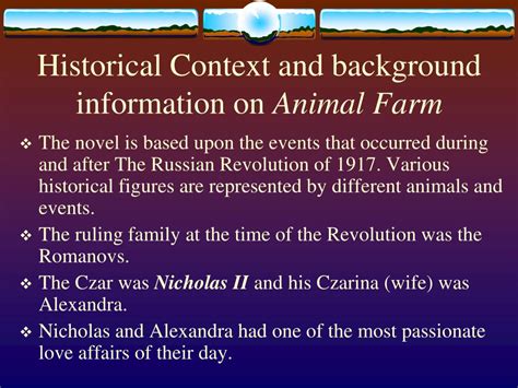 animal farm context and background.